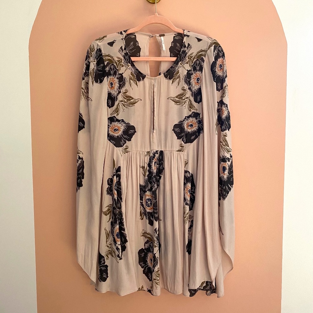 Free People Floral Poppy Dress